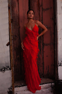 Cecelia Dress - red