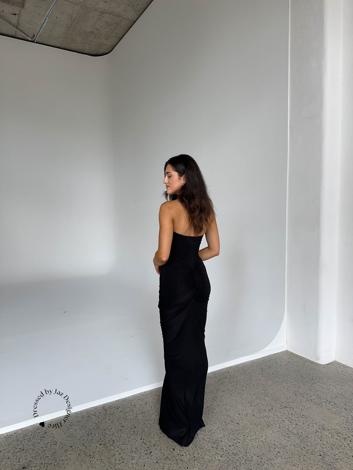 YLD Designs Halter Dress Hire – Dressed by Jaz