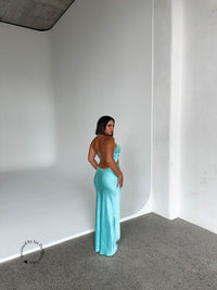 Iris Gown - Turquoise