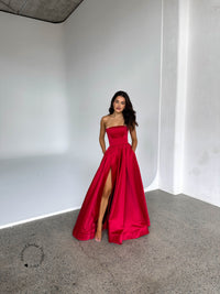 Rosa Gown - Red