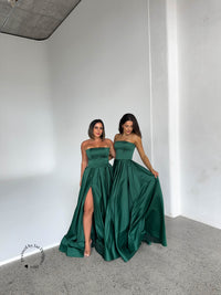 Lia Stublla green formal dress