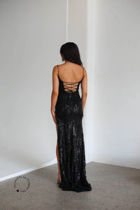 Sherri hill black gown