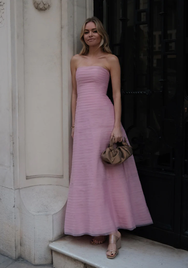 Soundscape Maxi Dress - Pink