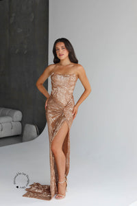 Chanel Gown - Rose Gold