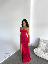 Lia stublla red dress