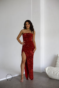 Kendall Gown - Red