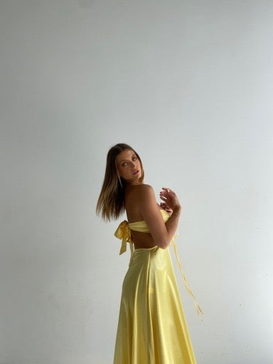 Lucy gown - Lemon