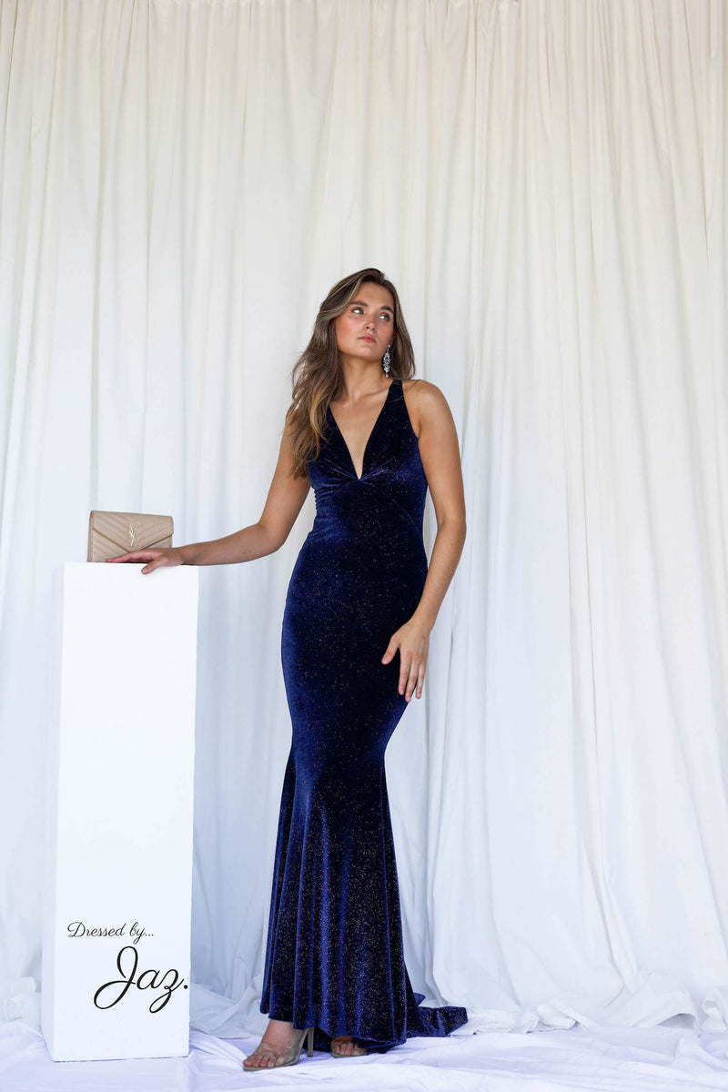 the private collection kelly gown navy