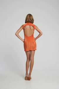 Gisele Mini Dress - Orange