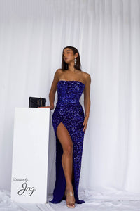 Kendall Gown - Cobalt Blue