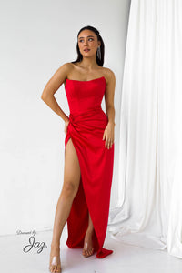 Capri Gown - Red