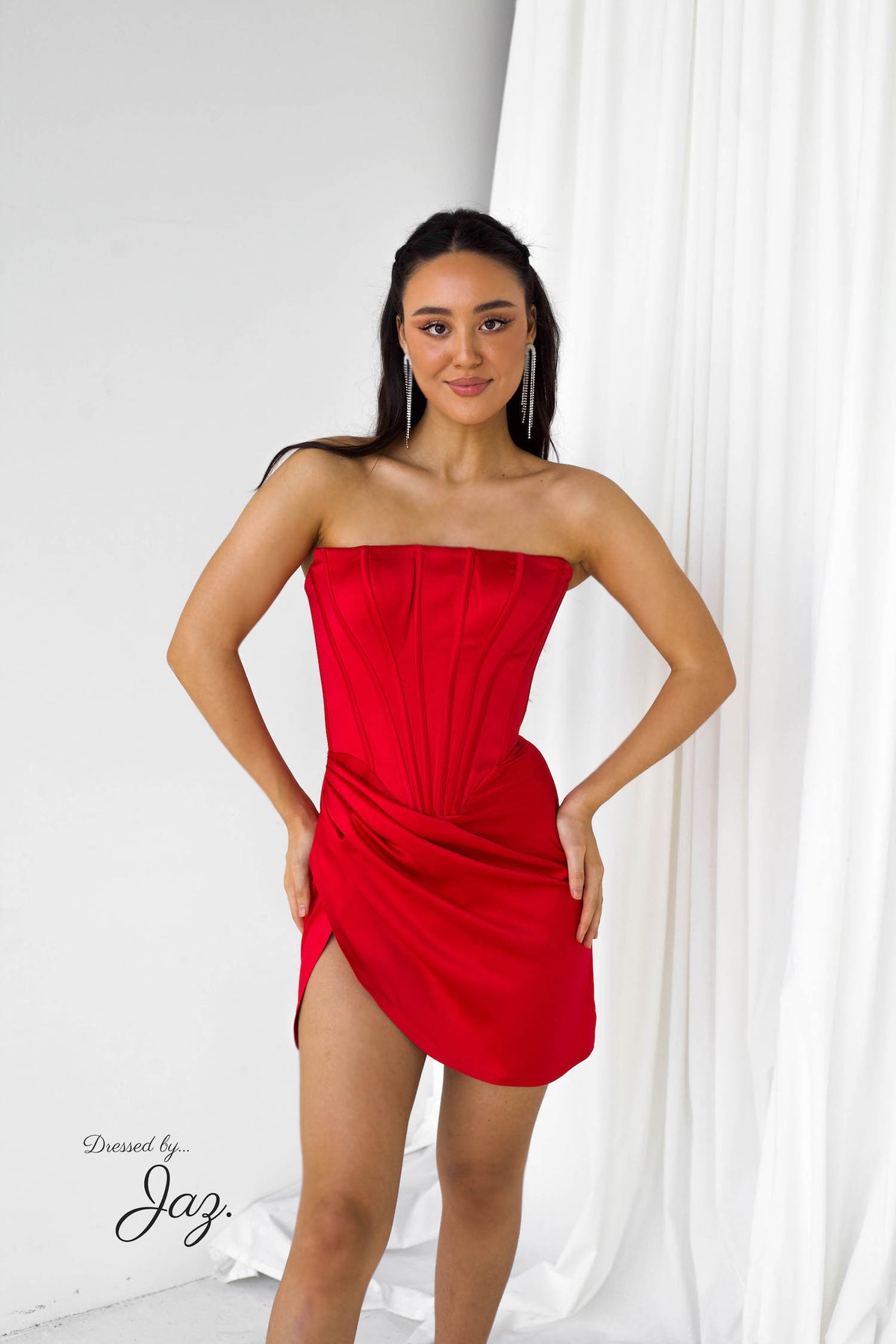 Celeste Mini Dress - Red