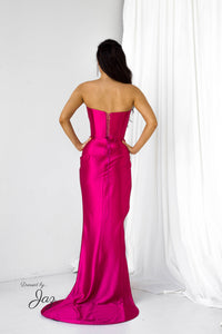 Lia Stublla pink formal dress
