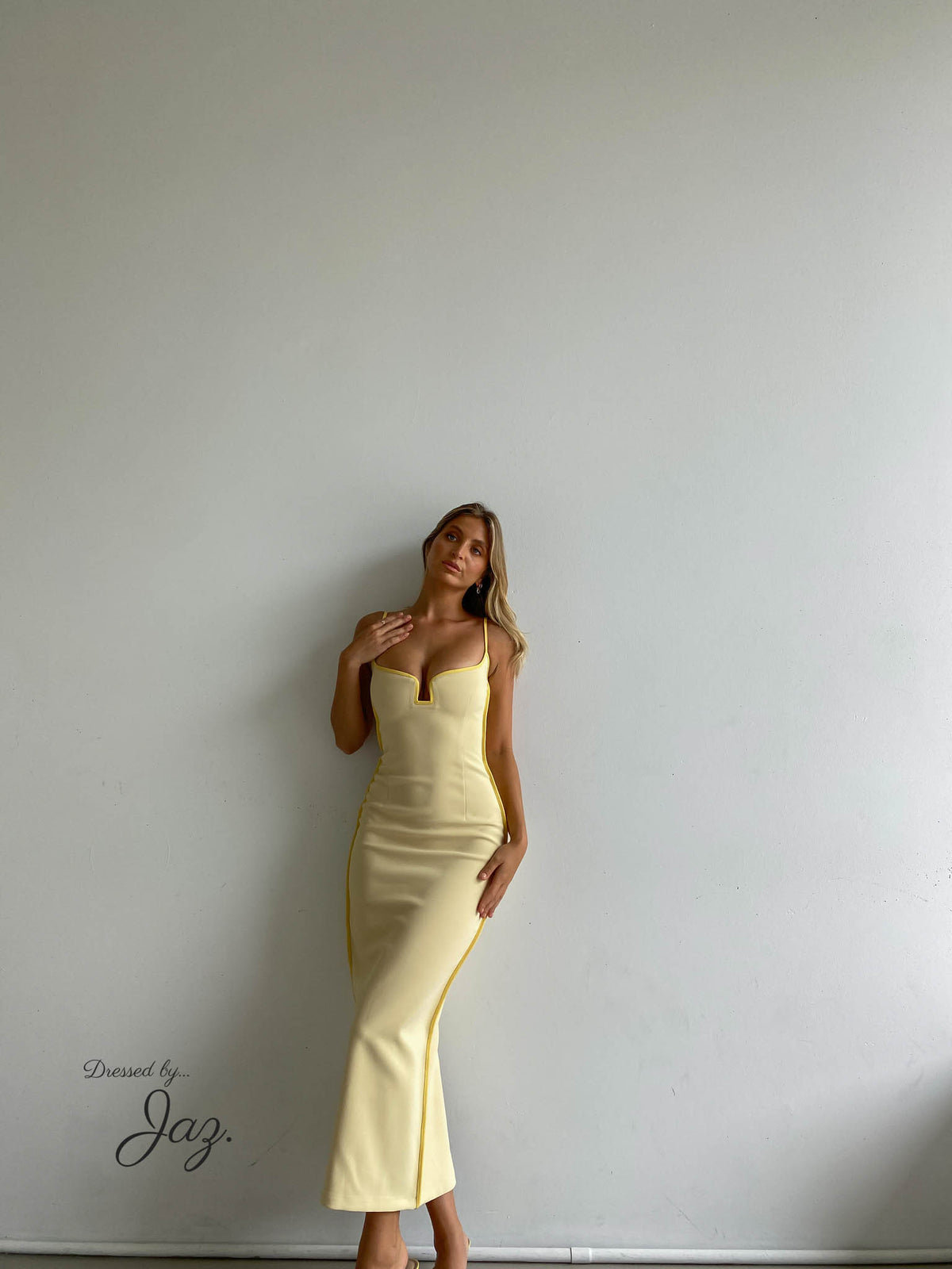 Marlo Dress - Yellow