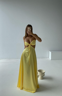 Lucy gown - Lemon