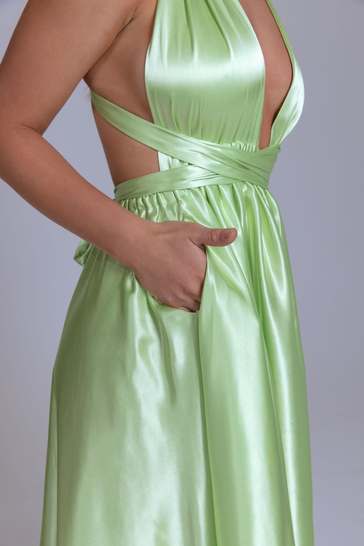 Scarlett dress - Lime