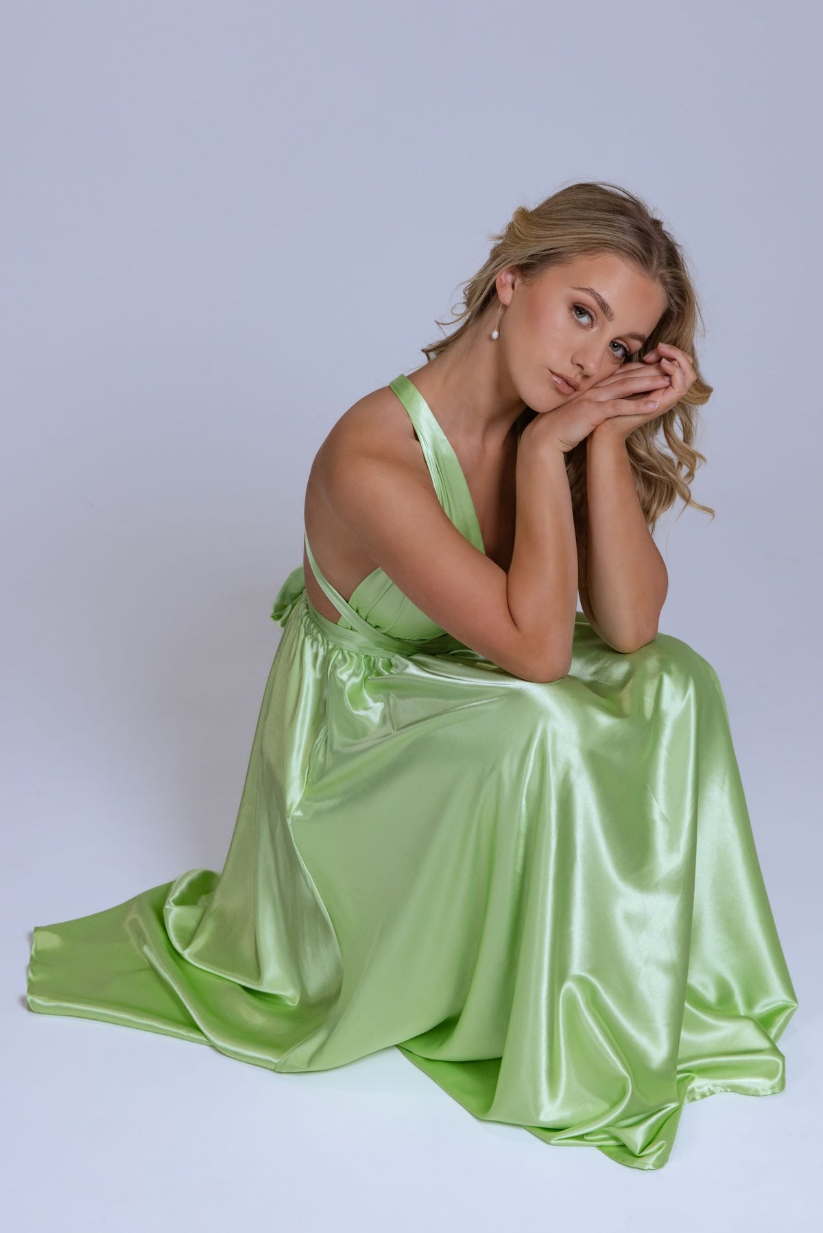 Scarlett dress - Lime