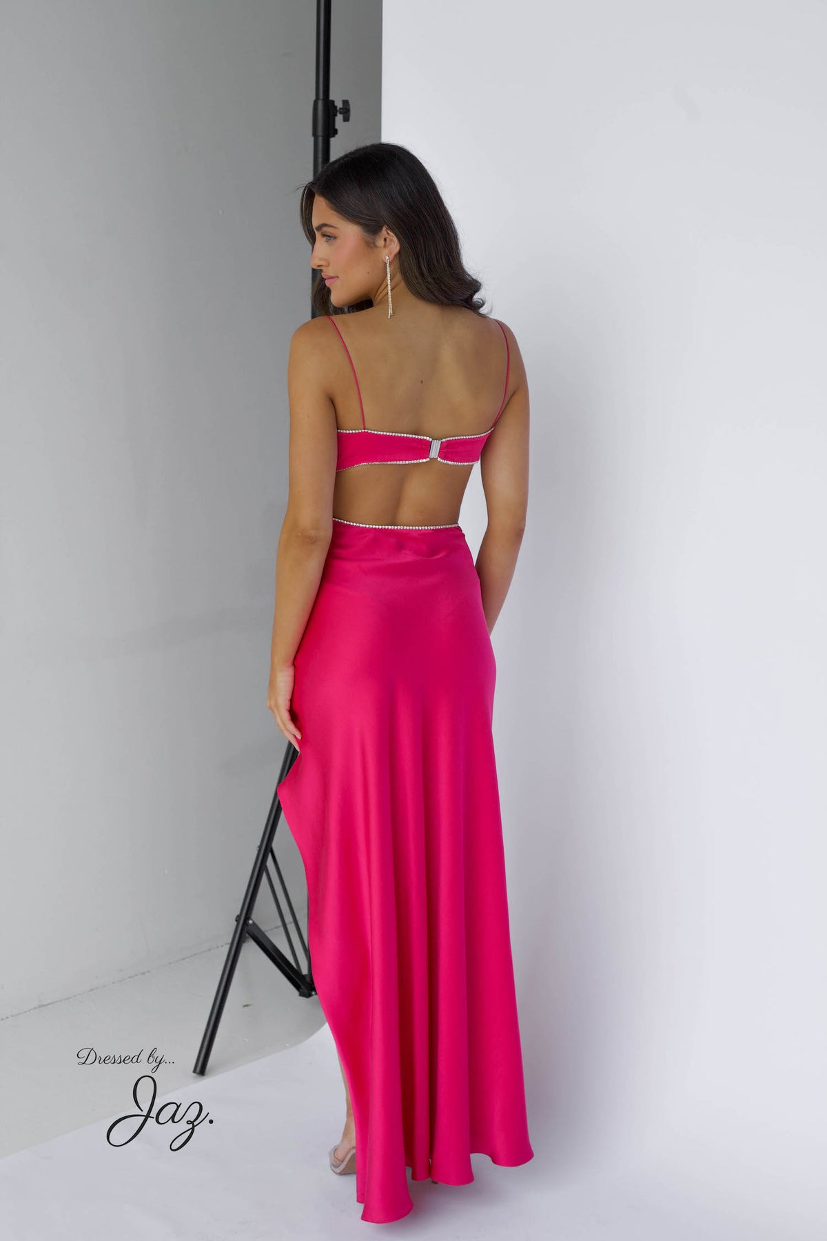 Symic Crystalline Luna Dress - Pink