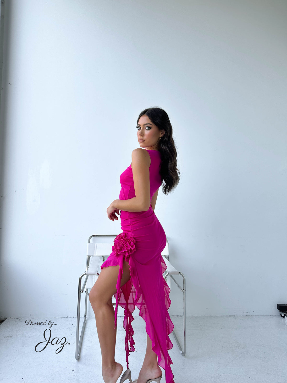 Obsession Dress - Hot Pink